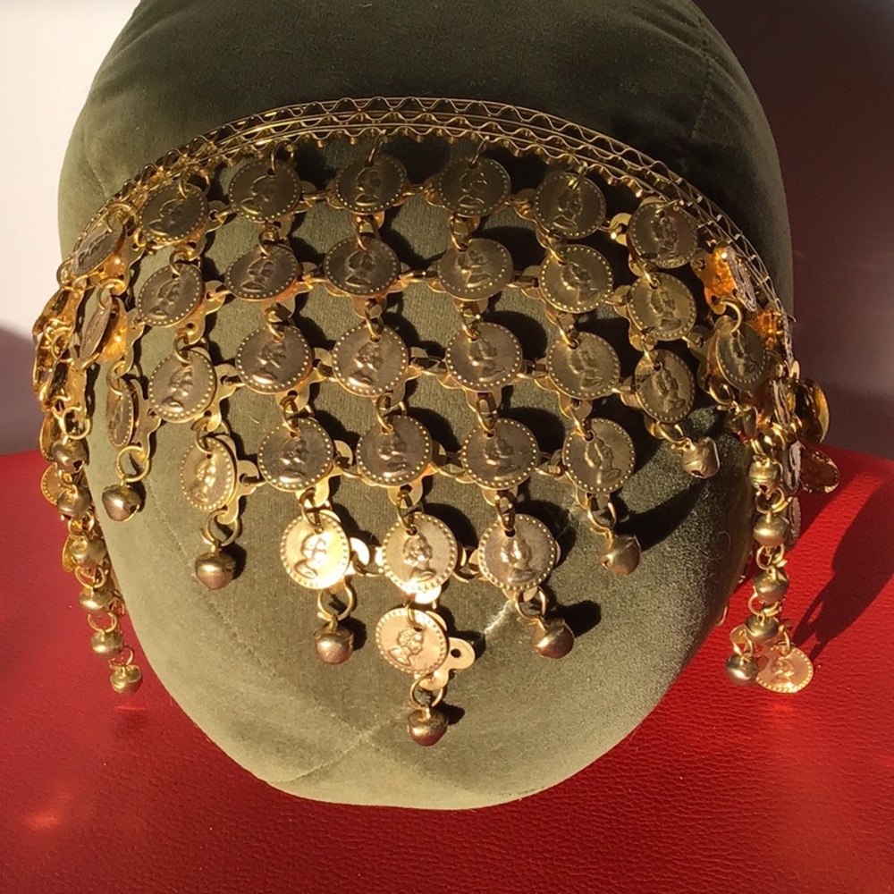 Headband medallions & tiny bells NWOT - Picture 2 of 8